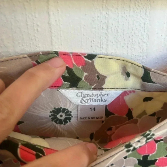 Christopher & Banks floral Maxi Skirt - Picture 2 of 5